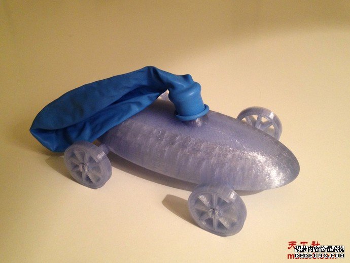 氣球賽車3D模型