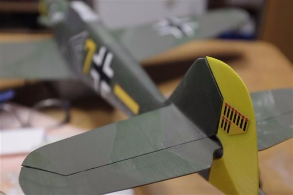 BF109戰機比例模型 3D打印還原二戰故事