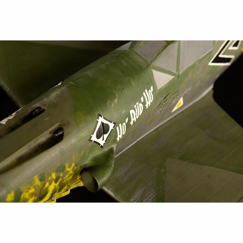 BF109戰機比例模型 3D打印還原二戰故事