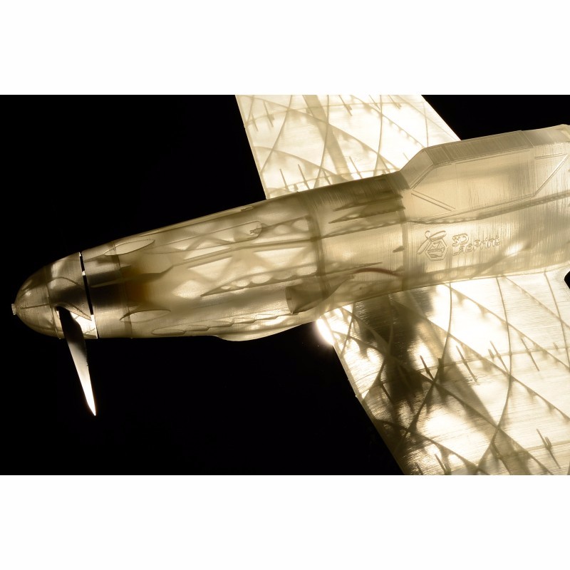 BF109戰機比例模型 3D打印還原二戰故事