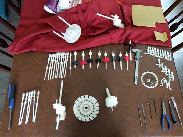 創客3D打印出20世紀40年代機械計算器 創客3D打印出20世紀40年代機械計算器