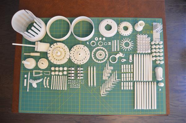 創客3D打印出20世紀40年代機械計算器 創客3D打印出20世紀40年代機械計算器
