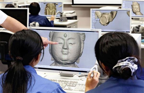 日本高中生3D打印佛像,以防止佛像從寺廟中被盜竊 日本高中生3D打印佛像,以防止佛像從寺廟中被盜竊