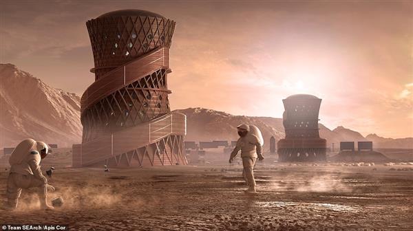 NASA公布了3D打印火星棲息地挑戰賽決賽前三名作品 NASA公布了3D打印火星棲息地挑戰賽決賽前三名作品
