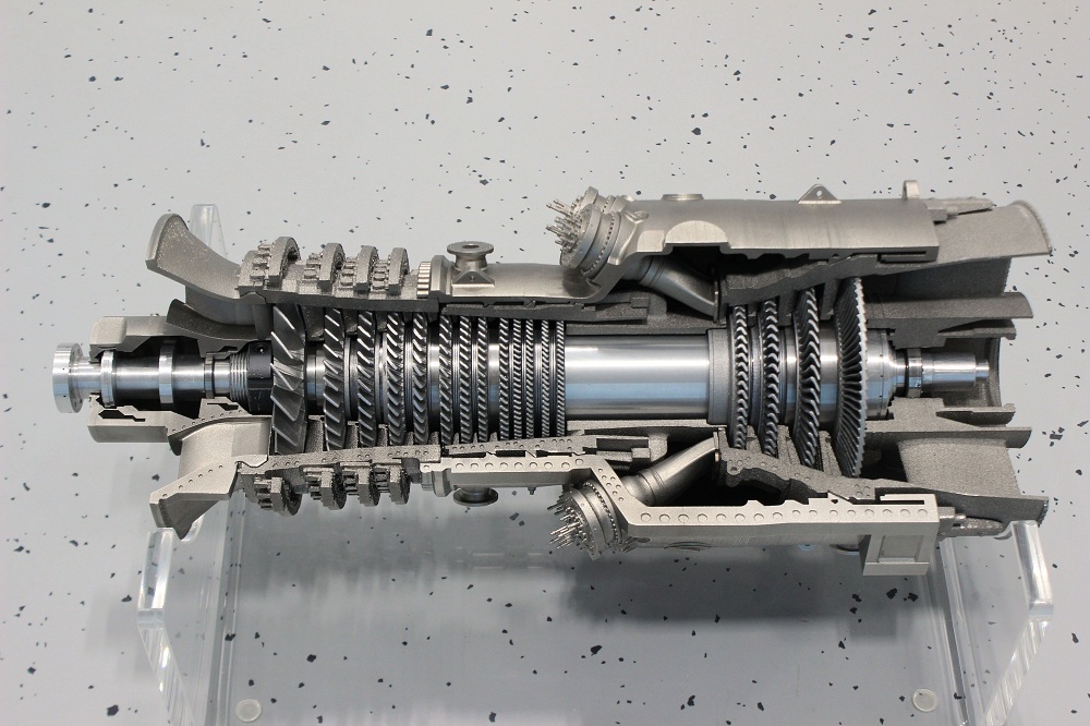 Fraunhofer IFAM和H + E-Produktentwicklung開發的西門子SGT6-8000 H燃氣輪機 Fraunhofer IFAM和H + E-Produktentwicklung開發的西門子SGT6-8000 H燃氣輪機
