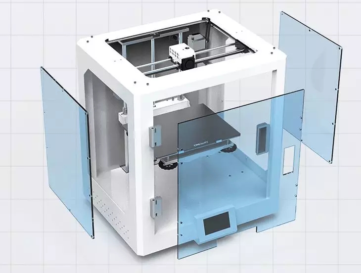 CR-5 Pro 3DӡC(j)^O(sh)Ӌ(j)