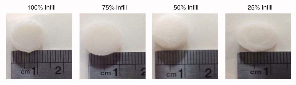 巴基斯坦研究人員使用FDM 3D打印技術制造了具有不同填充百分比的藥片 巴基斯坦研究人員使用FDM 3D打印技術制造了具有不同填充百分比的藥片