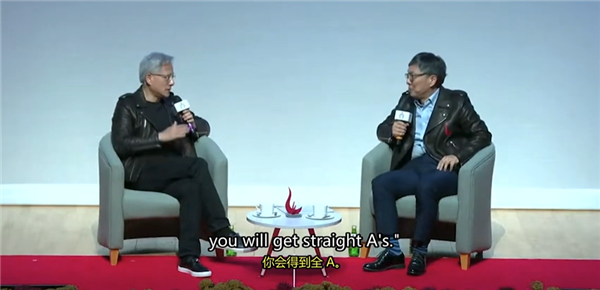 AI教父黃仁勛分享與妻子戀愛經驗:用寫作業搭訕 放話30歲能當CEO